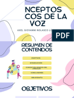 Conceptos Básicos de La Voz