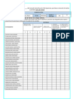 Lista de Cotejo