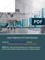 Properties of Liquids - IMF