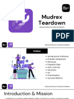 Mudrex Teardown 1.1