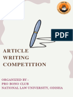 Article Writing Competition 26th Feb 524203