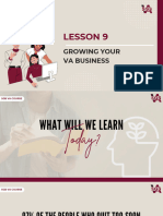 Lesson 9 - Growing Your VA Business