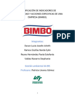 Indicadores de Bimbo