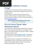 Sound Energy