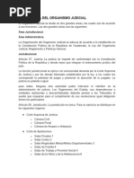 Estructura del Organismo Judicial en Guatemala | PDF | Judicaturas ...