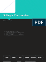 Selling Is Conversation