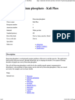 05 Potassium Phosphate - Kali Phos