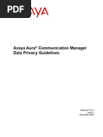 Avaya Aura Communication Manager Data Privacy Guide R10.2.x Dec2023