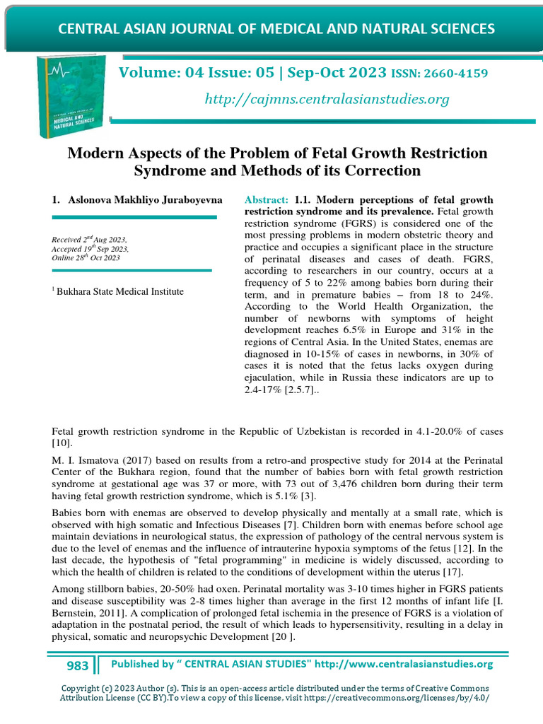 modern-aspects-of-the-problem-of-fetal-growth-restriction-syndrome-and