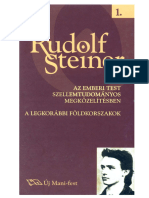Rudolf Steiner-Munkás-1-Az Emberi Test Szellemtudományos Megközelitésben-A Legkorábbi Földkorszakok