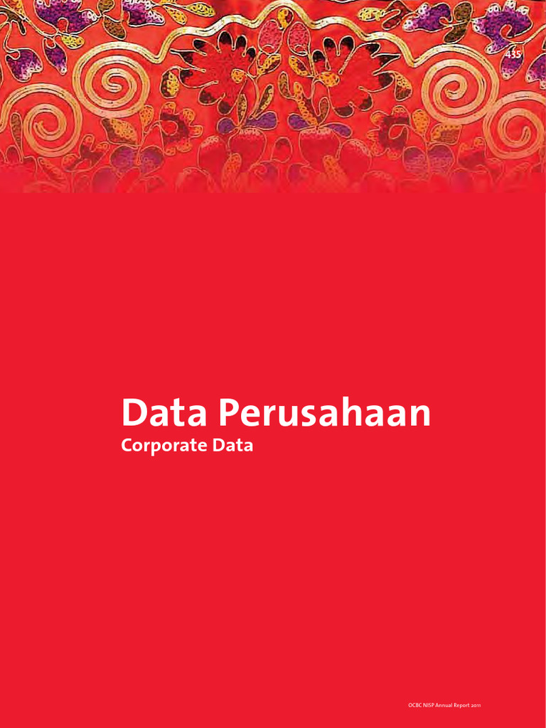 8 Annual Report 2011 Data Perusahaan PDF Singapore World Politics