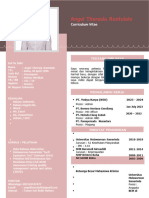 Sample CV