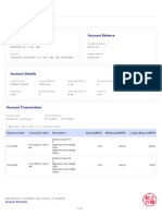 Account Activities: Bestknown M & E Sdn. Bhd. MYR 65.00