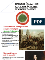 A Reformkor És Az 1848-49-Es Szabadságharc