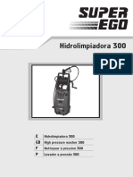 Manual Hidrolimpiadora Ego 300 (Playa America)