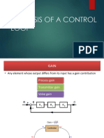 Module 2 Analysis of Control Loop