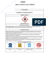 MSDS Lem PVC Isarplas