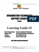 Information Technology Support Service: Learning Guide #2