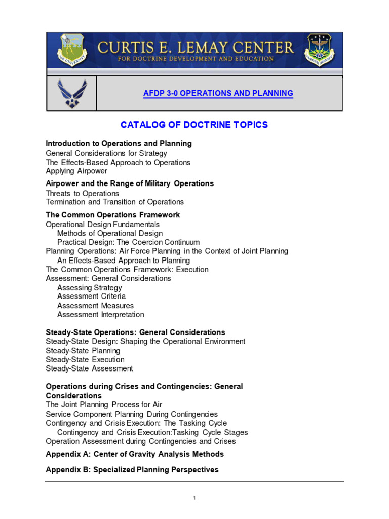 Joint All Domain Operations Afdp 3 99