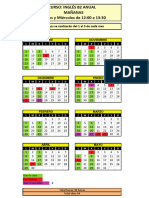 Calendario ANUAL MAÑANAS