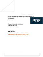 Proposal Construction of Bicycle Parking Area