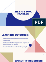 The Safe Food Handler