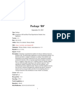 Package R0': September 26, 2023