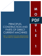 Module 1 Unit 1 Construction and Arrangement of Parts of DC Generator and Motor