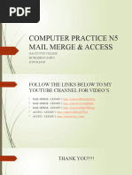 N5 Computer Practice Theory | PDF