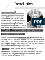 Laws of Manipulation