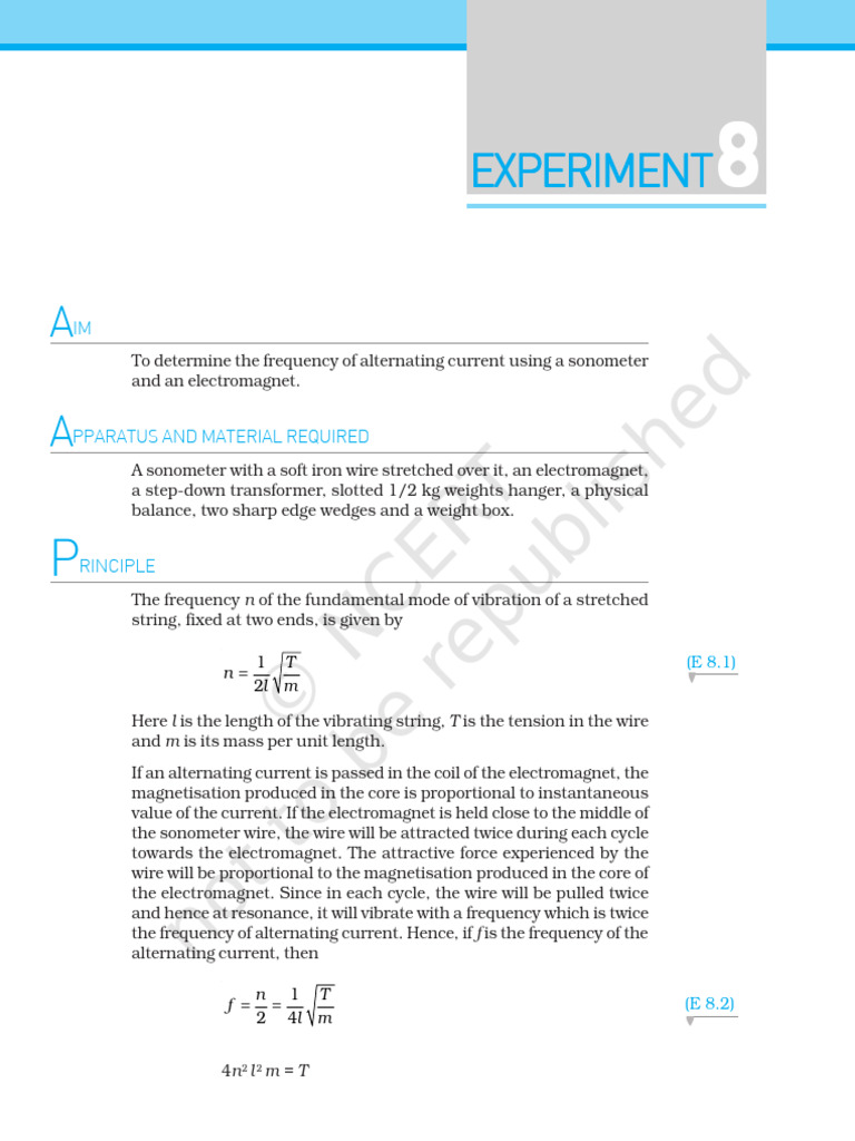Lelm307 1 3 | PDF | Alternating Current | Resonance