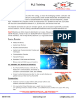 PLC Training Brochure 2020
