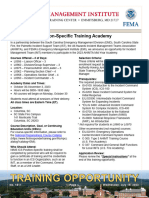 1811-Training Opportunity-Position Specific Training Academy-Columbia SC