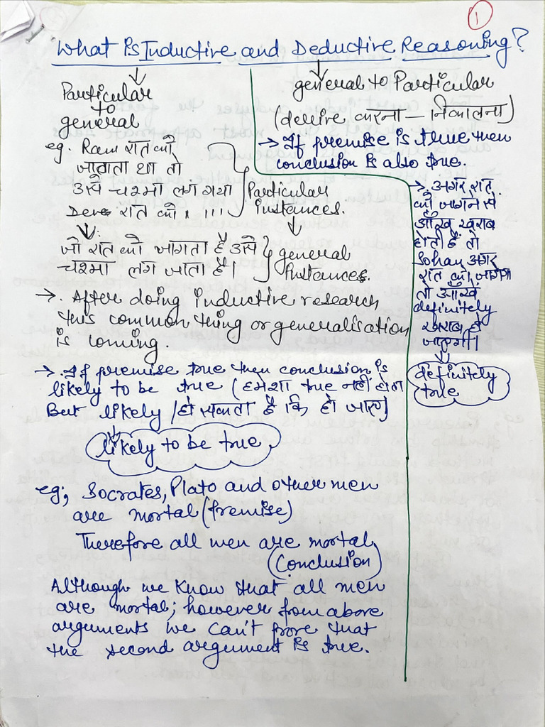 Inductive Deductive Legal Methods | PDF