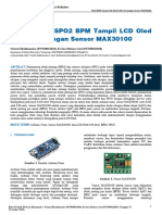 Laporan - Resmi - Mikrokontroller - Kelompok - 2 - SPO2 BPM Tampil LCD Oled Degan Sensor MAX30100