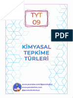 Tyt09 Ki̇myasal Tepki̇me Türleri̇