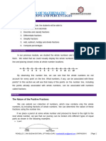 Funmath Module 2 - Fractions and Percentages