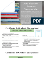 Actualización Baremo Discapacidad Def