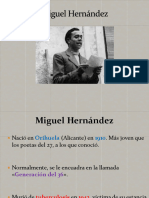 Tema 4B. Generación 1936 y Miguel Hernández