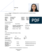 Resume - of Rowena