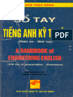 SÁCH SCAN Sổ Tay Tiếng Anh Kỹ Thuật (Phiên Âm - Minh Họa)