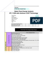 Energy Analysis Input Sheet