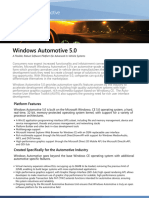 Windows Automotive Data Sheet
