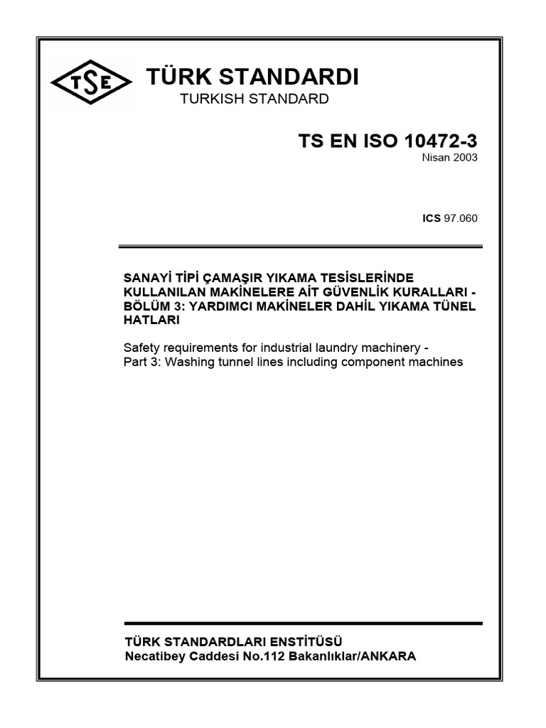 TS en Iso 10472-3 | PDF