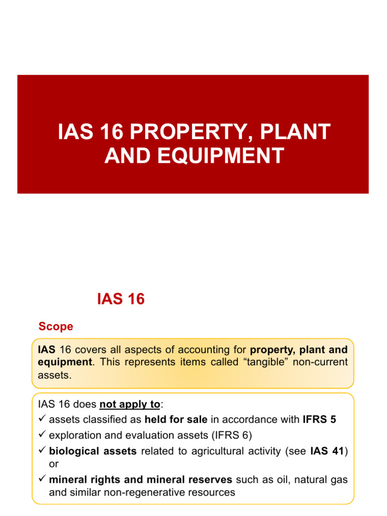 Ias 16 Download Free PDF Depreciation Book Value