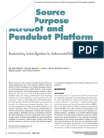 Open Source Dual-Purpose Acrobot and Pendubot Platform Benchmarking Control Algorithms For Underactuated Robotics