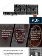 Congenital Anomalies of Twins