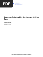 Qualcomm Robotics RB5 Development Kit User Guide: 80-88500-5 Rev. AE December 7, 2023