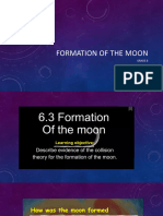 Formation of The Moon