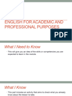 EAPP - Lesson 1 (Academic Text)